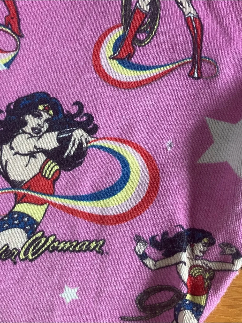 Hanna Andersson Cotton Wonder Woman Minnie Mouse Halloween ABC Pajamas 90 3T